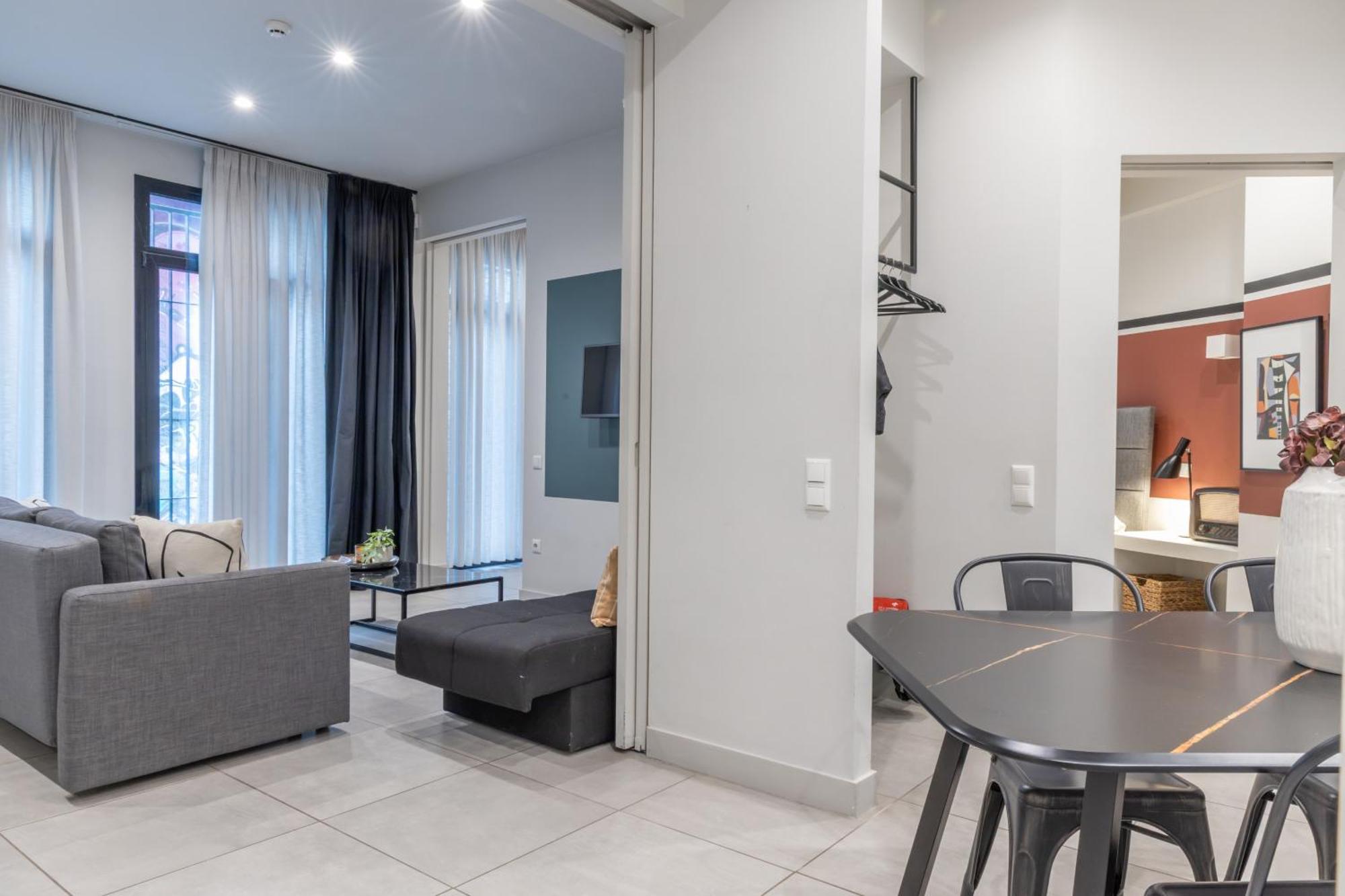 85 Sqm In The Heart Of Athens Shared Rooftop Deck Екстериор снимка